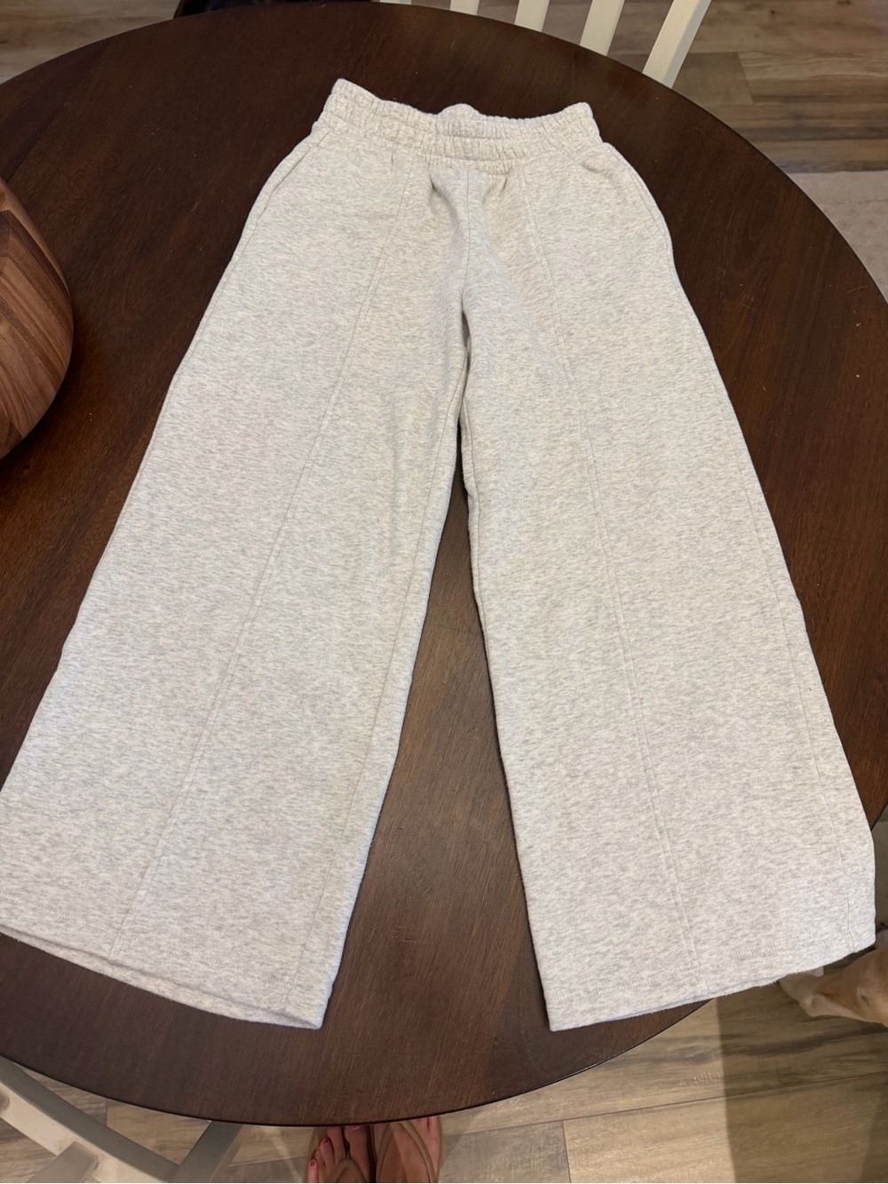 GAP Light Heather Grey Cozy Sweatpants